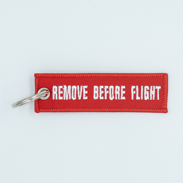 Remove before flight red tag 2
